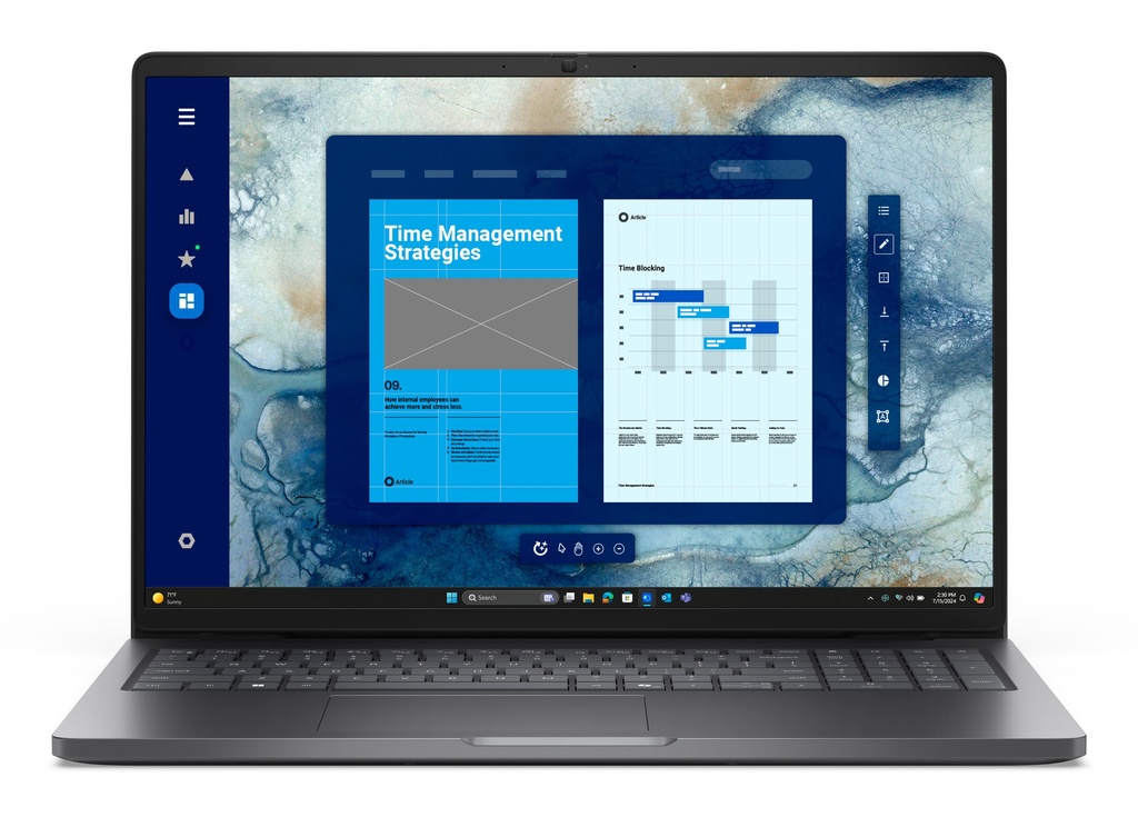 [37TWC] Dell - Notebook - 16" - Intel Core Ultra 5 225U / 4.8 GHz - 16 GB - DDR5 SDRAM - 512 GB SSD - Integrated graphics