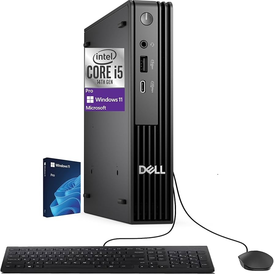 [0869J] Dell Pro - Micro - Intel Core i5 14500T / 4.8 GHz - DDR5 SDRAM - 512 GB Hard Drive Capacity - Integrated graphics