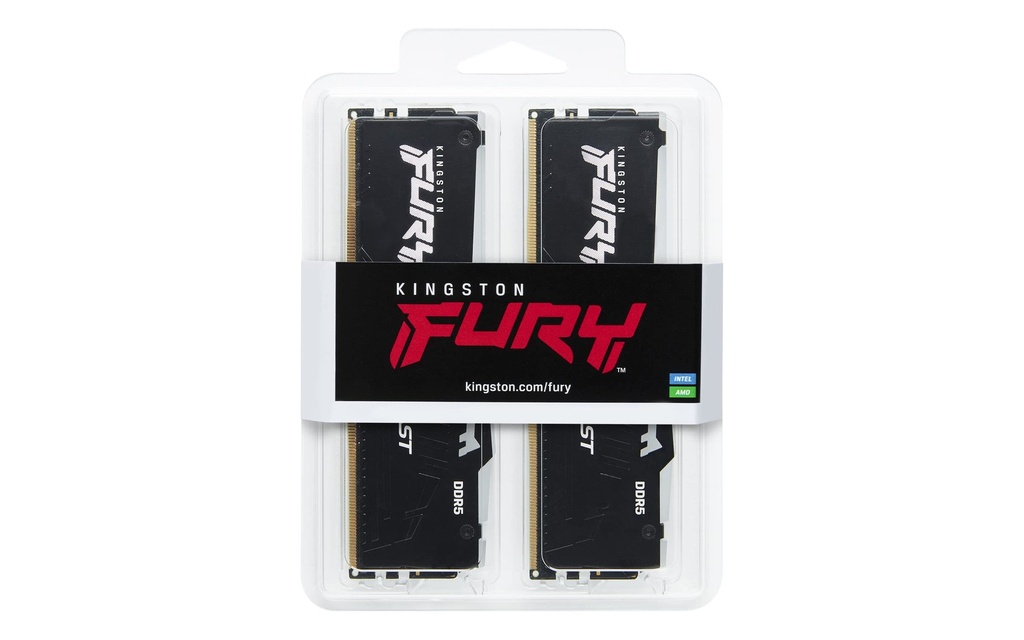 [100016763] Kingston FURY Beast RGB - DDR5 - módulo - 32 GB - DIMM de 288 contactos - 5600 MT/s / PC5-44800 - CL40