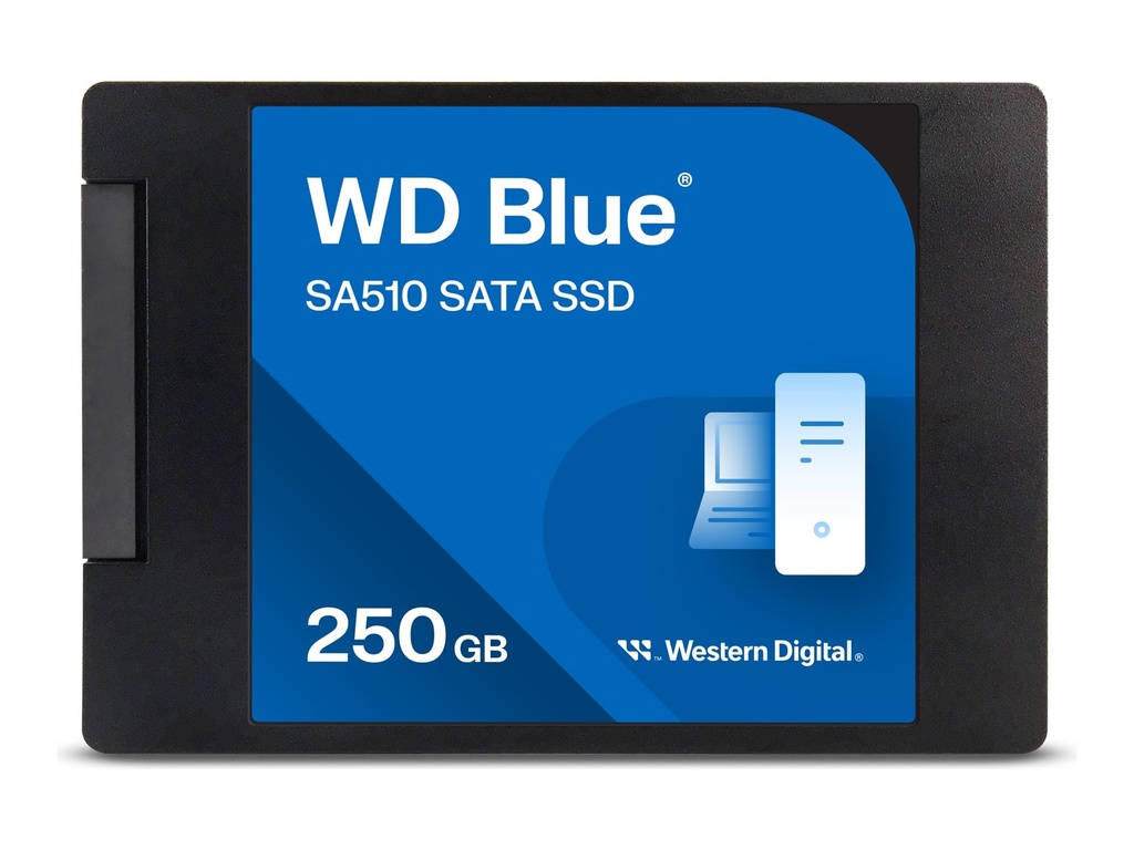 [WDS250G3B0A] WD Blue SA510 WDS250G3B0A - SSD - 250 GB - interno - 2.5" - SATA 6Gb/s - azul