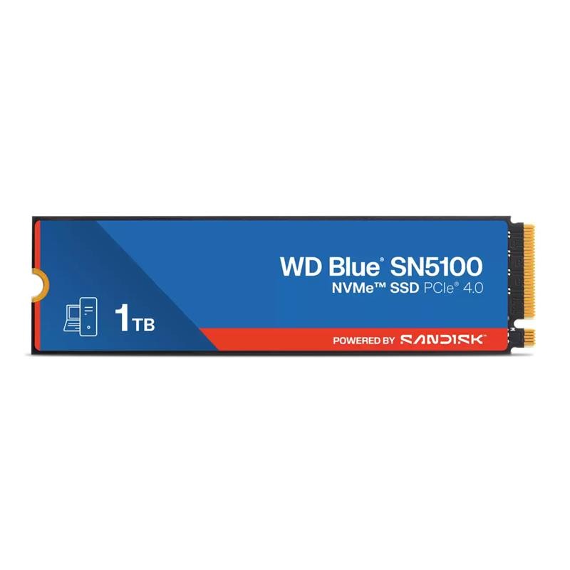 [WDS100T5B0E] Western Digital WD Blue SN5100 - Internal hard drive - 1 TB - M.2 - Solid state drive