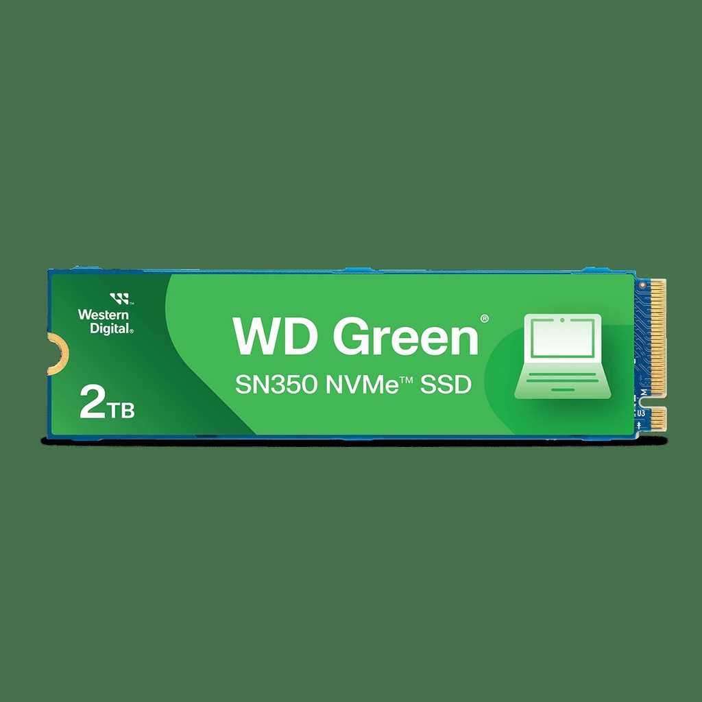 [WDS200T3G0C] WD Green SN350 NVMe SSD WDS200T3G0C - SSD - 2 TB - interno - M.2 2280 - PCIe 3.0 x4 (NVMe)