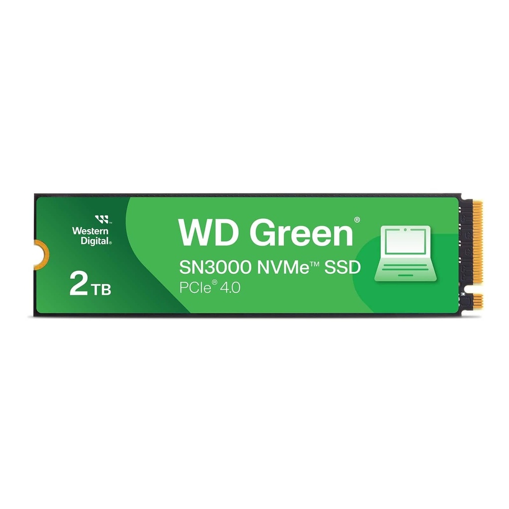 [WDS200T4G0E] Western Digital WD Green SN3000 - Internal hard drive - 2 TB - M.2 2280 - Solid state drive