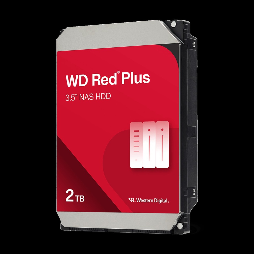 [WD120EFGX] Western Digital WD Red Plus NAS Hard Drive - Internal hard drive - 12 TB - 3.5" - 7200 rpm - Serial ATA