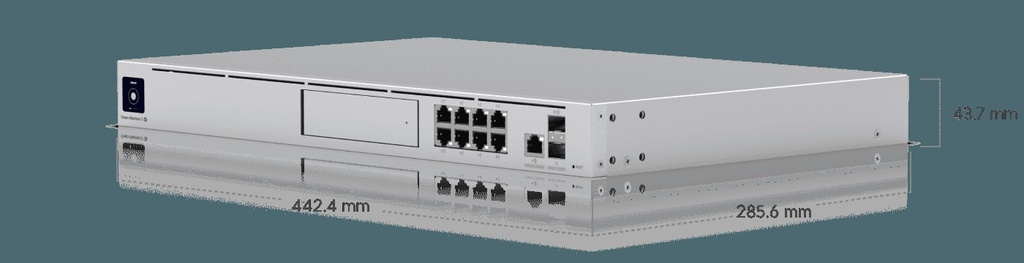 [UDM-SE] Ubiquiti UniFi Dream Machine Special Edition - Dispositivo de gestión de la red - 2.5GbE, 10GbE - 1U - montable en basti