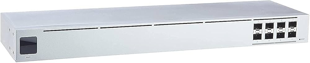 [USW-Aggregation] Ubiquiti UniFi Switch USW-Aggregation - Conmutador - Gestionado - 8 x 10 Gigabit SFP+ - montaje en rack