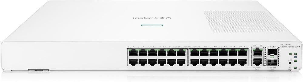 [JL806A] HPE Networking Instant On 1960 24G 2XGT 2SFP+ Switch - Conmutador - Gestionado