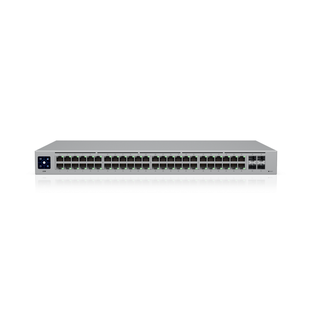 [ES600UBQ41] Ubiquiti UniFi Switch USW-48-POE - Conmutador - Gestionado - 48 x 10/100/1000 (32 PoE+) + 4 x Gigabit SFP