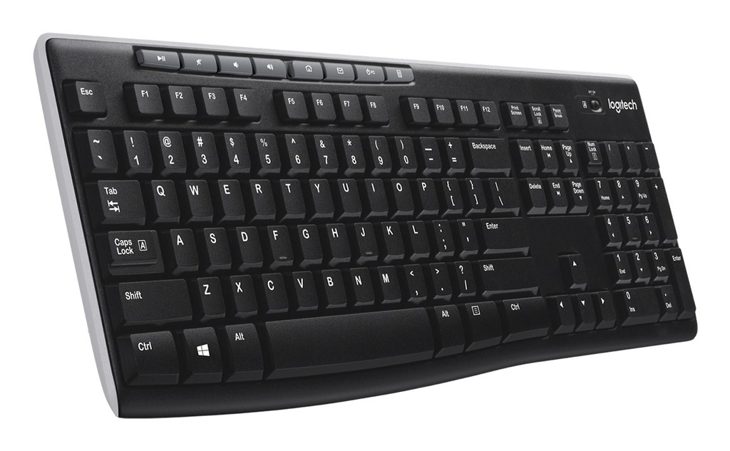 [920-004426] Logitech Wireless Keyboard K270 - Teclado - inalámbrico - 2.4 GHz