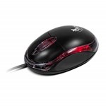 [XTM-195] Xtech - Mouse - Wired - USB - Black - 3D optical