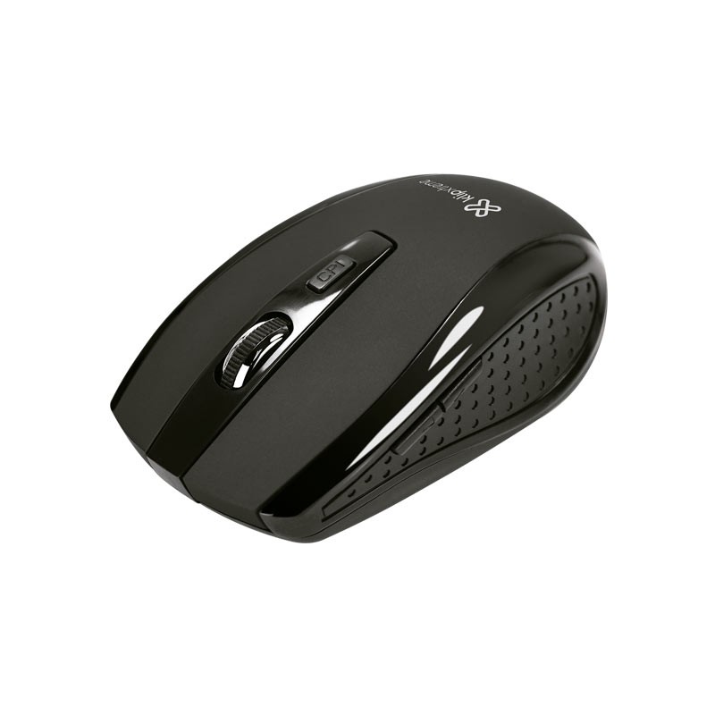 [KMW-340BK] Klip Xtreme Klever KMW-340 - Ratón - óptico - 6 botones - inalámbrico - 2.4 GHz - receptor inalámbrico USB