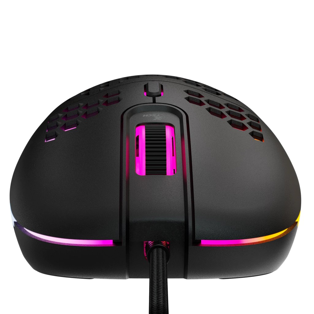 [ID011XTK46] Xtech - XTM-620 - Mouse - USB - Wired - Black - Gaming 7 button Honeycomb