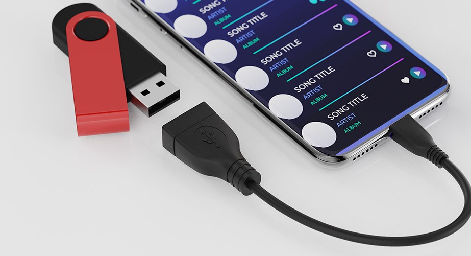 [XTC-368] Xtech - USB cable - 5 pin Micro-USB Type B - 4 pin USB Type B - Black - XTC-368