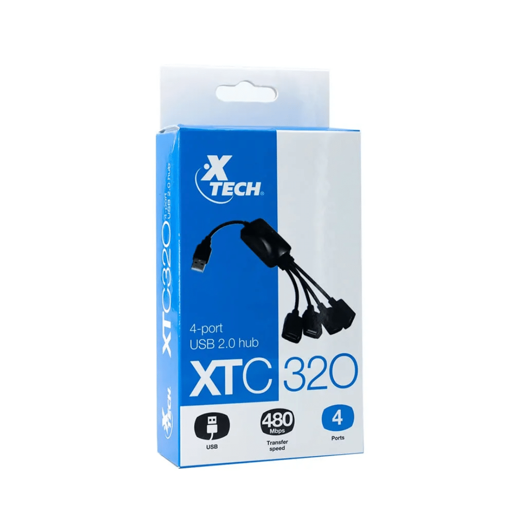 [AB004XTK59] Xtech - USB cable - 4 pin USB Type A - 5 pin Micro-USB Type B - 1.8 m - Black & white - Braided XTC-366