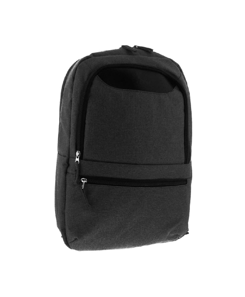 [XTB-212BK] Xtech Winsor XTB-212BK Mochila para laptop 15.6" - Durable poliéster – Color Negro - Panel posterior con acolchado