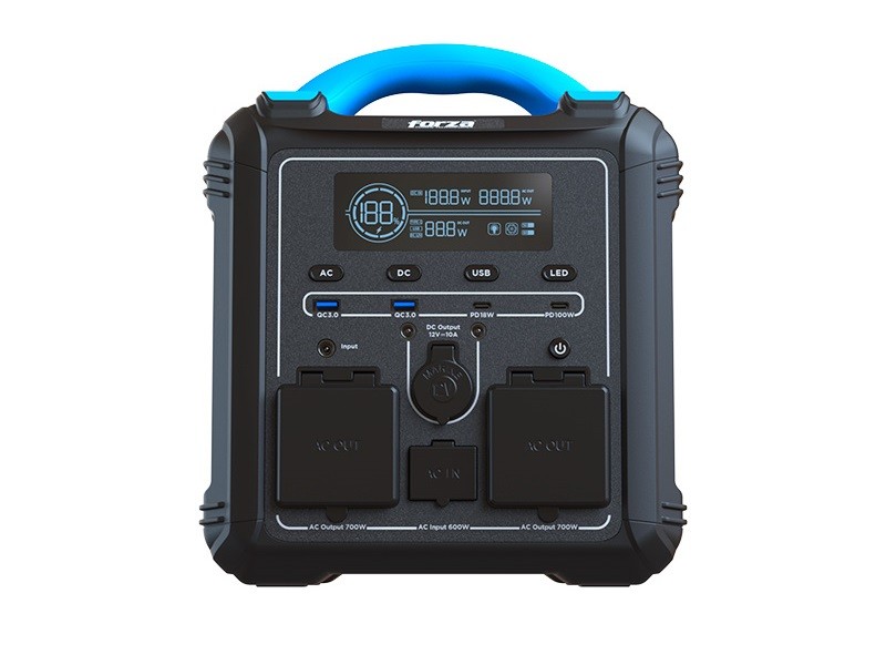 [UP120FOR11] Forza Titan Series - Battery backup - 700 Watt - AC 110/120 V - 2AC/8DC 3.75V LiMnFePO4
