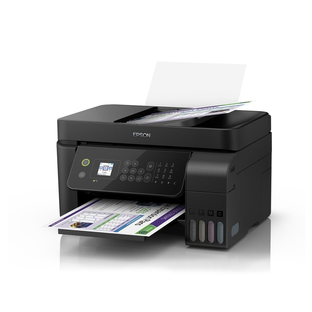 Epson L5590 - Impresora / Copiadora / Fax - Wi-Fi / Ethernet 10 Base-T/100 Base-TX/1000 Base-T - Latin AIO