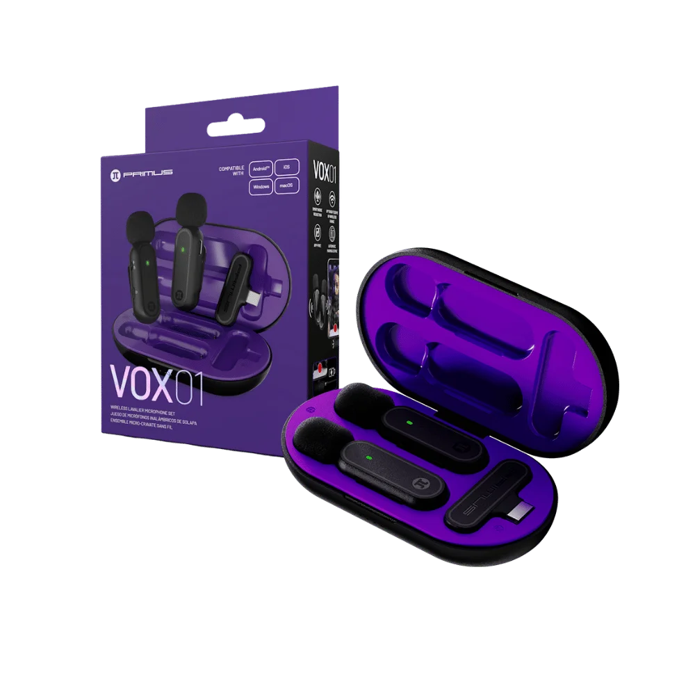[MM221PGL55] Primus Gaming - Microphone set - Cellular phone / Phone / Tablet - Wireless