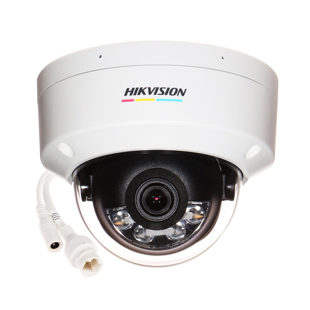 [ES215HIK75] Hikvision ColorVu DS-2CD1127G2H-LIU 2.8mm - Network surveillance camera - Fixed - Smart Hybrid Light Dome