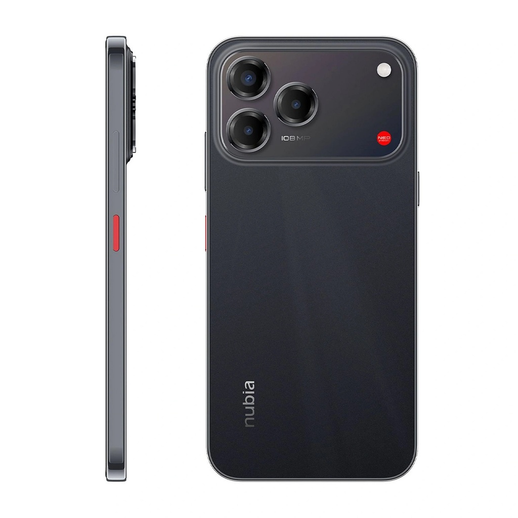 [CE101ZTE31] ZTE Nubia V80 - Smartphone - Android - 256 GB - All black - Touch