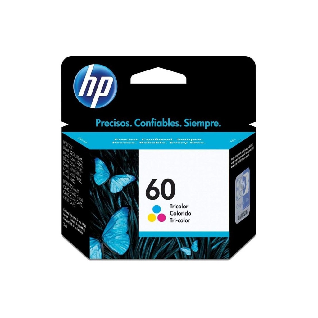 [CC643WL] TINTA HPINC 60 TRICOLOR DJ 1660/2660/F4280/F4480/C4780/D110 165 PAG CC643WL
