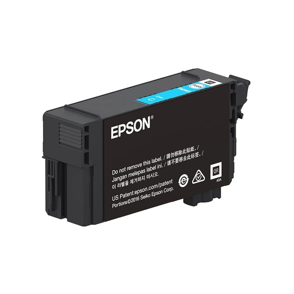 TINTA EPSON T41P2 CYAN ULTRACHROME SURECOLOR T5470/T5475 350 ML C13T41P220
