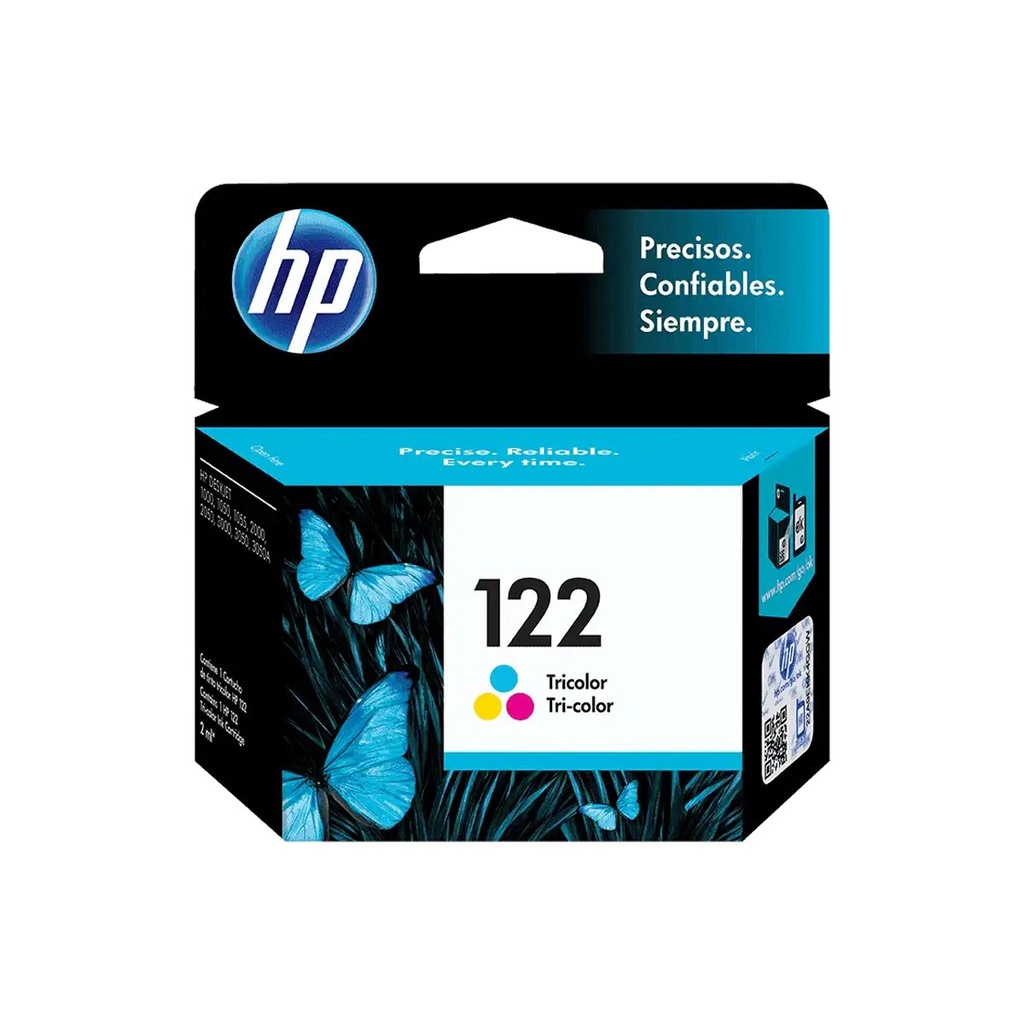 TINTA HPINC 122 TRI-COLOR DJ 1000/2000/2050/3050 165 PAG CH562HL