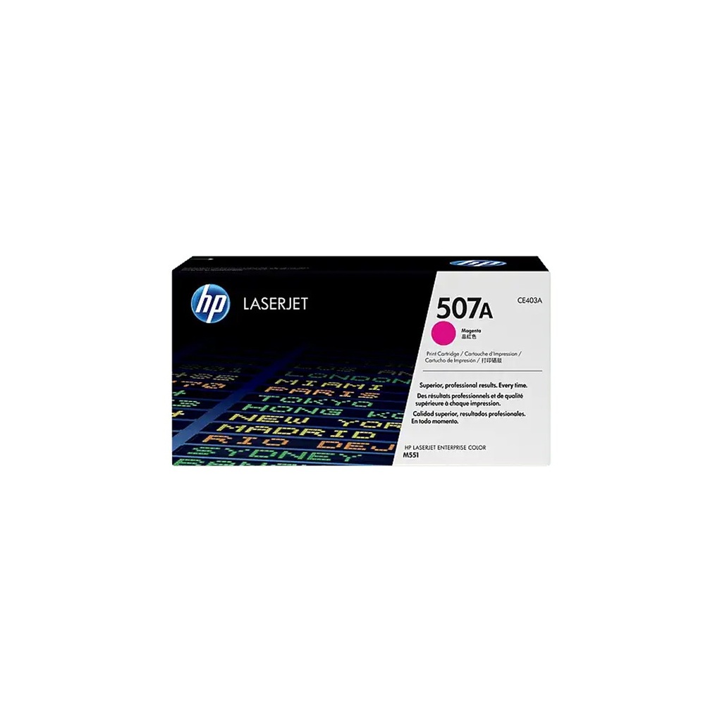 [CE403A] TONER HPINC 507A MAGENTA LASERJET M551 6000 PAG CE403A