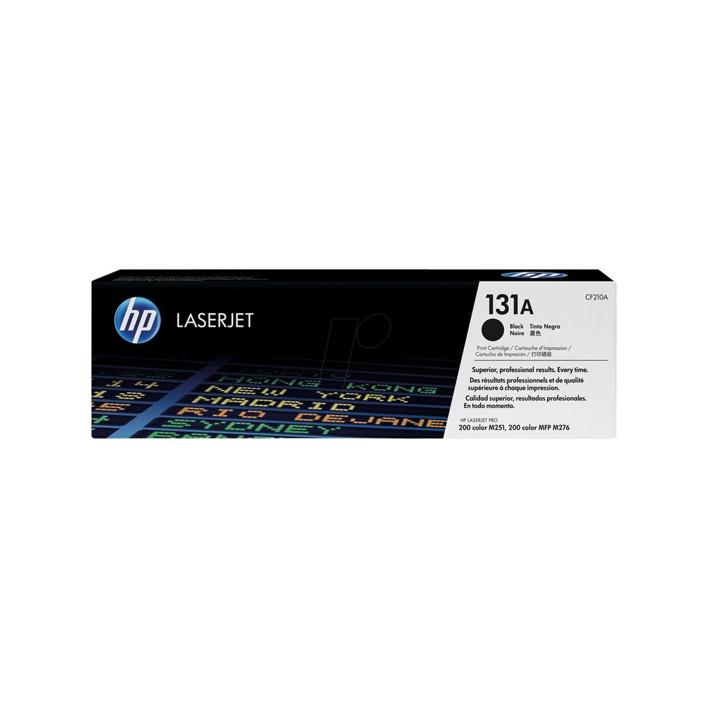 [CF210A] TONER HPINC 131A NEGRO LASERJET 251/276 1600 PAG CF210A