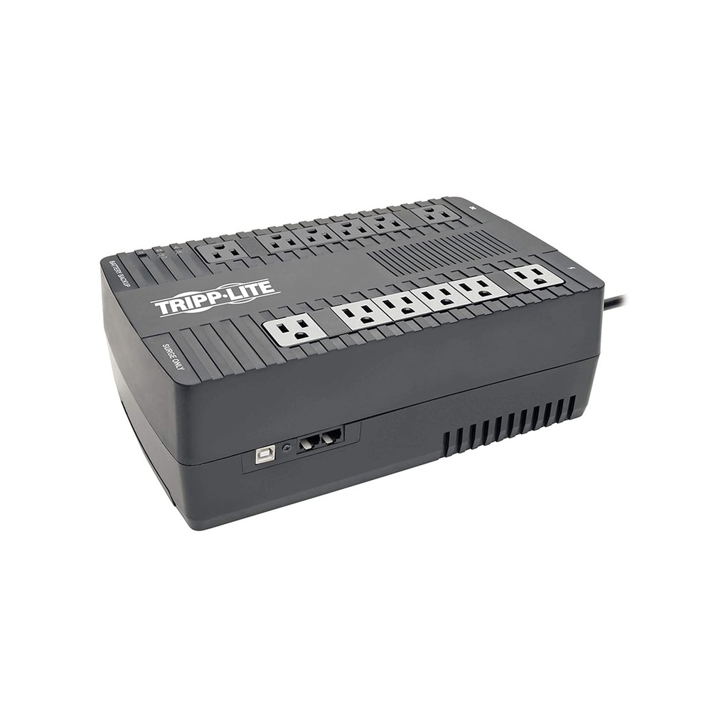 [AVR750U] UPS INTERACTIVO TRIPP LITE AVR750U 750VA 450W 120V 6 TOMAS BATERIA+AVR 6 TOMAS SUPRESION PICO 1Y