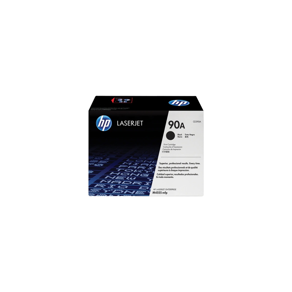 [CE390A] TONER HPINC 90A NEGRO LASERJET M601/602/603/4555 10000 PAG CE390A