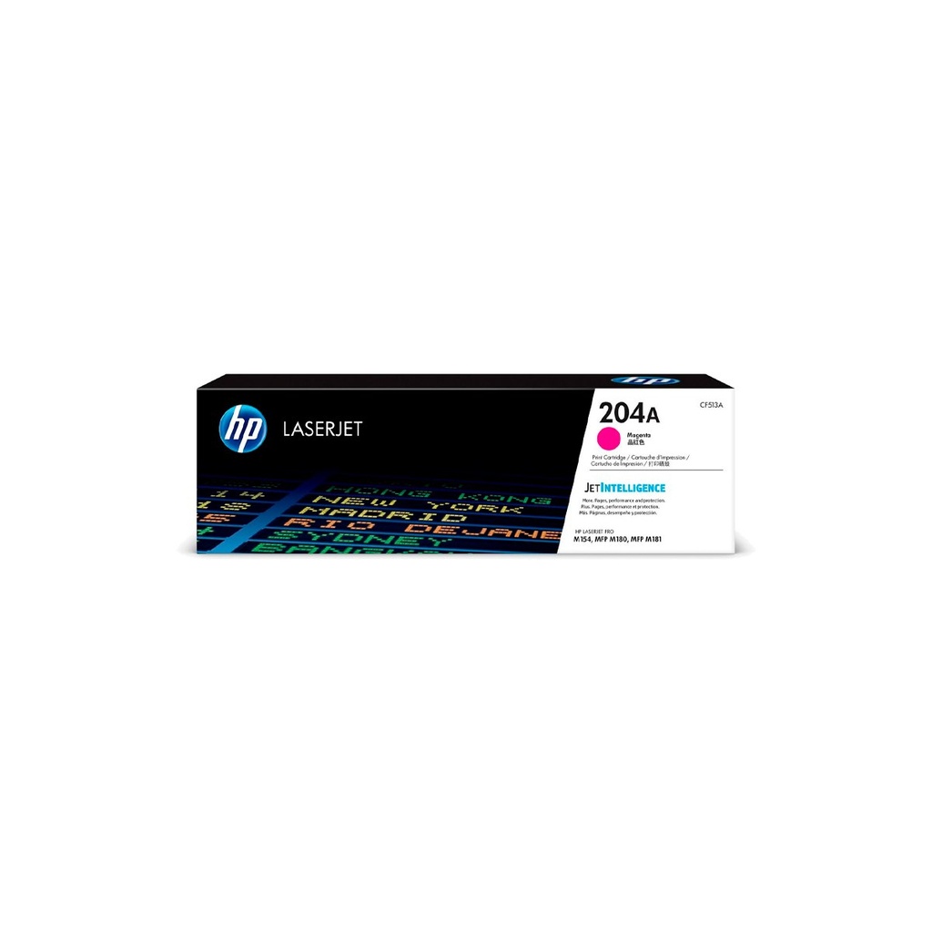 [CF513A] TONER HPINC 204A TONER MAGENTA LASERJET M154NW/M180NW 900 PAG CF513A