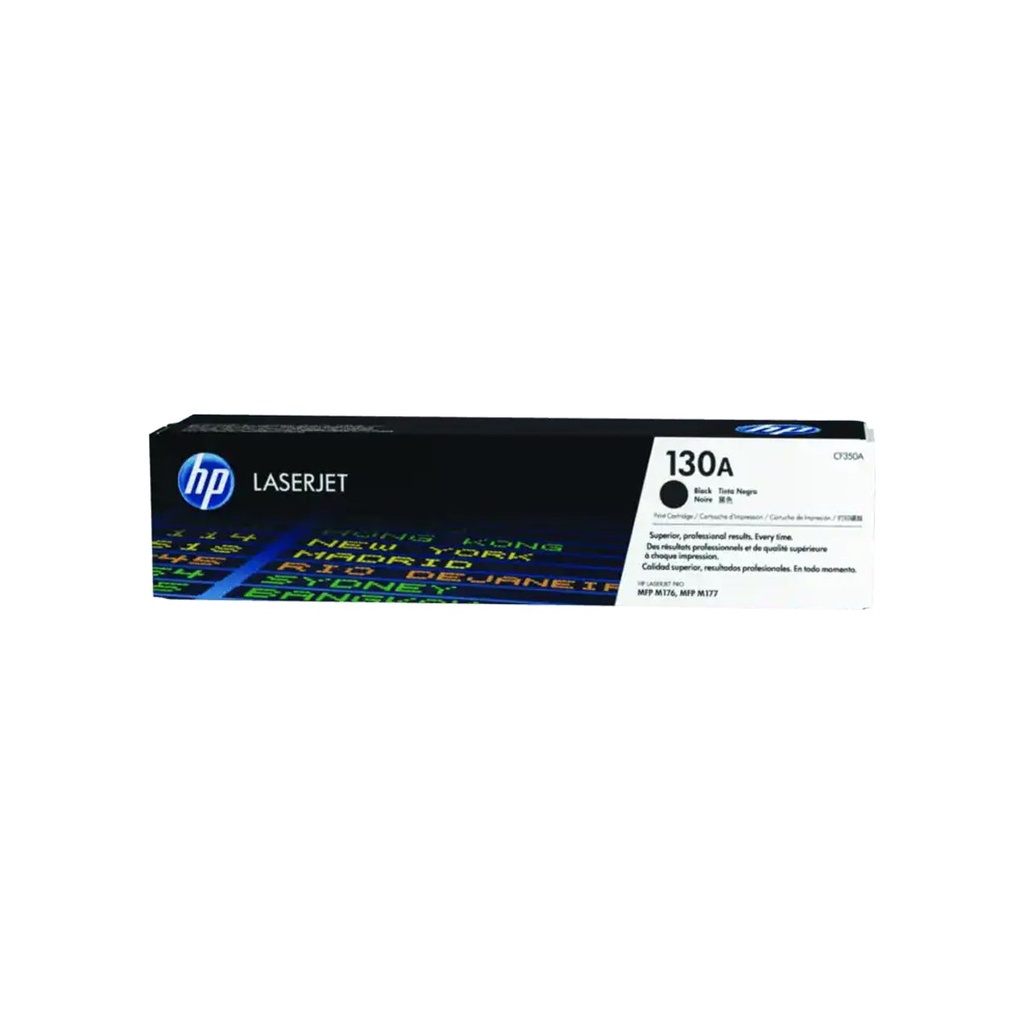 [CF350A] TONER HPINC 130A NEGRO LASERJET M176N/M177FW 1300 PAG CF350A