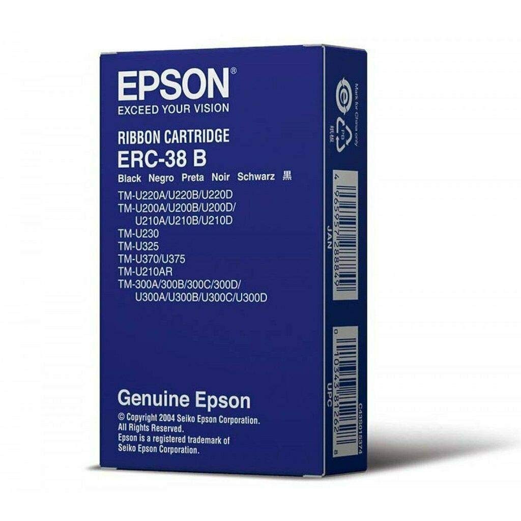 [ERC-38B] CINTA EPSON ERC-38B NEGRO TM 200/220/300/325