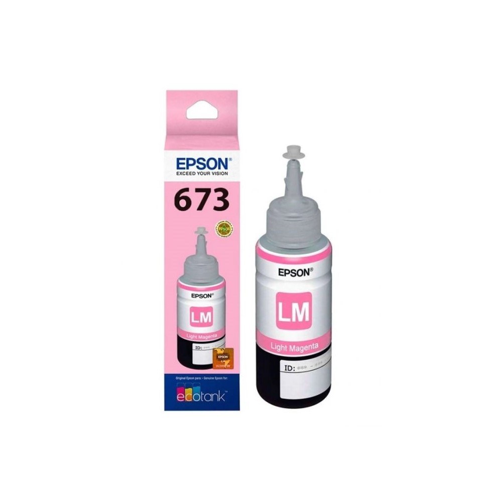 [T673620-AL] BOTELLA EPSON T673 LIGHT MAGENTA 4000 PAGS T673620-AL