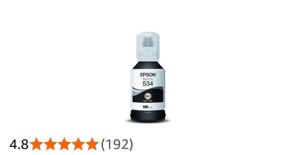 [T534120-AL] BOTELLA EPSON T534 NEGRO M3170/2170 6000 PAG T534120-AL