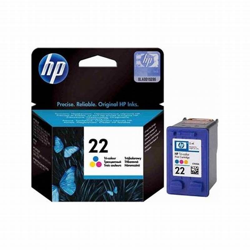 TINTA HPINC 22 TRI-COLOR 1410/3920/3940/1360/2360/F380/4160 165 PAG C9352AL