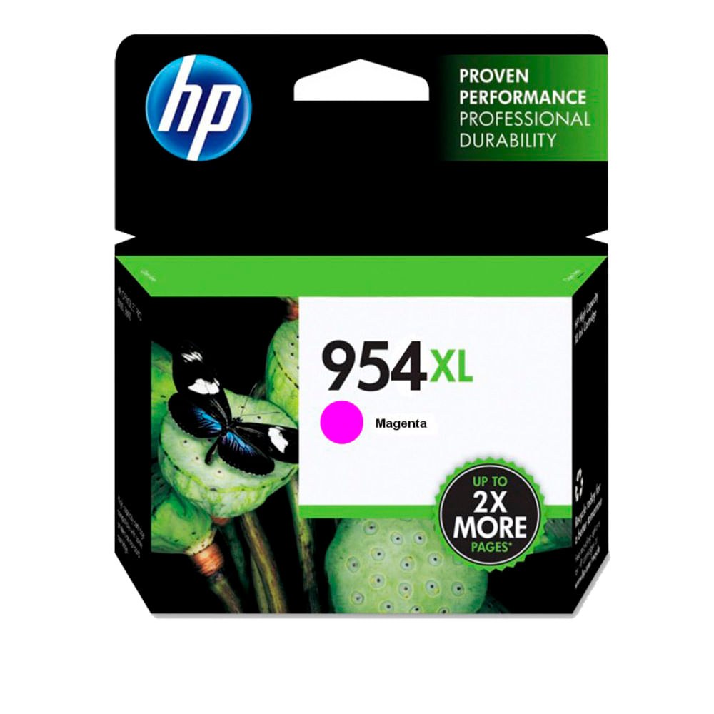 [L0S65AL] TINTA HPINC 954XL MAGENTA OFFICEJET 7740/8210/8710 1600 PAG L0S65AL