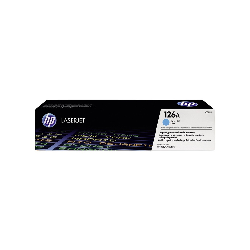[CE311A] TONER HPINC 126A CYAN LASERJET 1025 1200 PAG CE311A