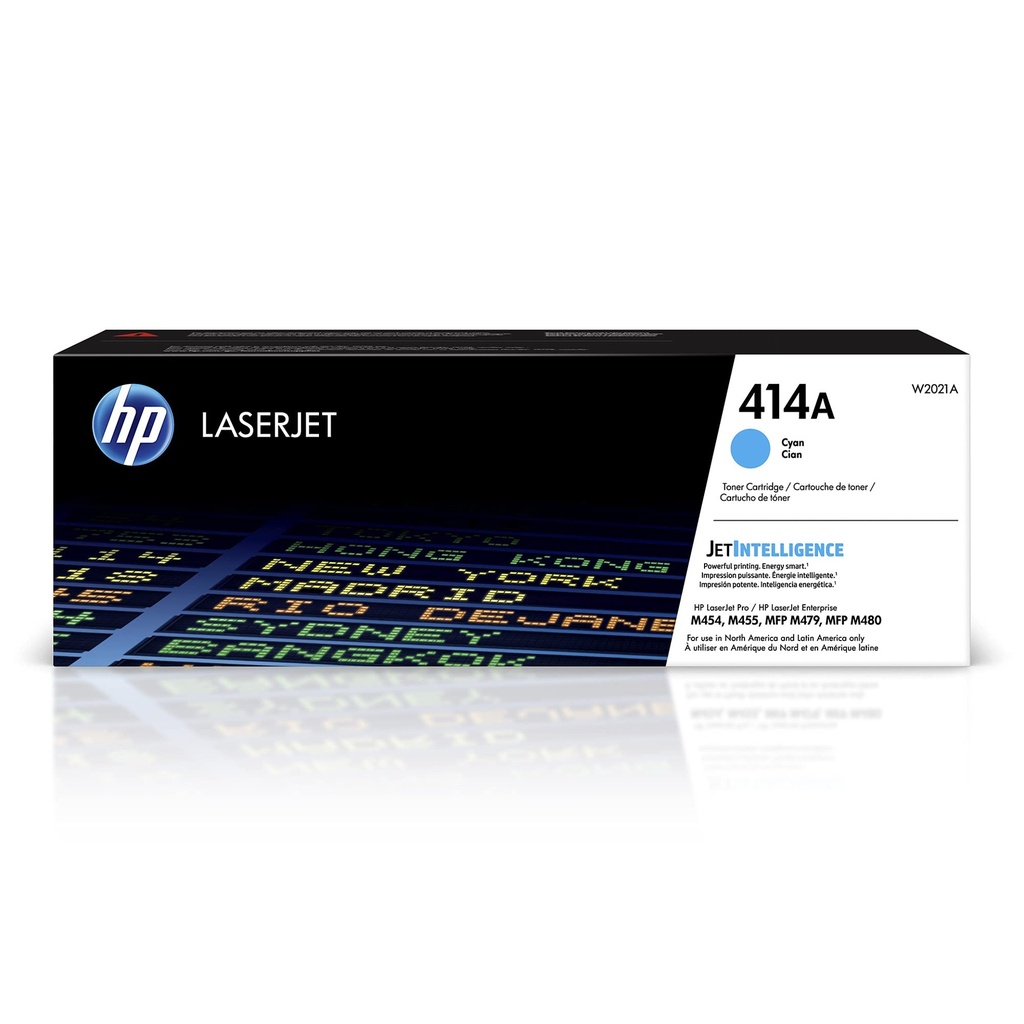 [W2021A] TONER HPINC 414A CYAN LASERJET M454/479 2100 PAGS W2021A