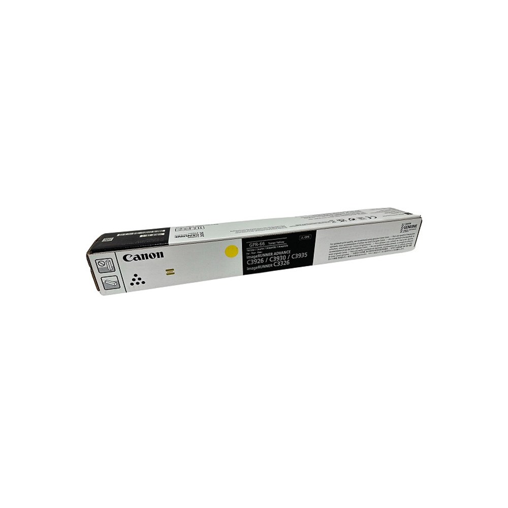 [5756C003AA] TONER CANON GPR-66 AMARILLO RENDIMIENTO 25500 PAGINAS IRA C3326I