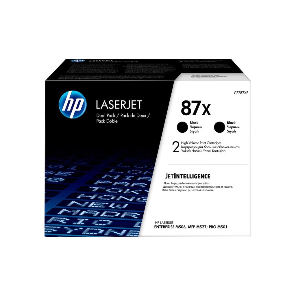 [CF287X] TONER HPINC 87X NEGRO LASERJET M501/506/527 18000 PAG CF287X