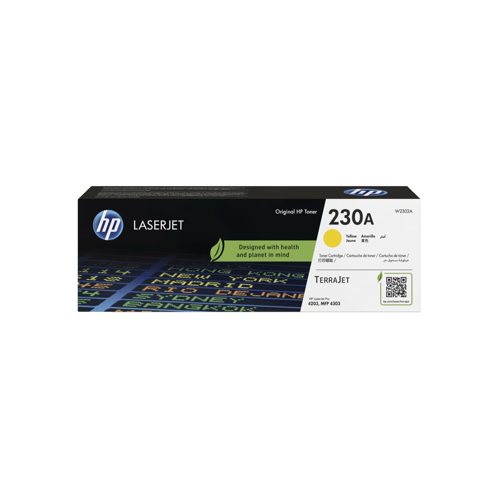 [W2302A] TONER HPINC 230A AMARILLO LASERJET 4203/4303 2000 PAG W2302A