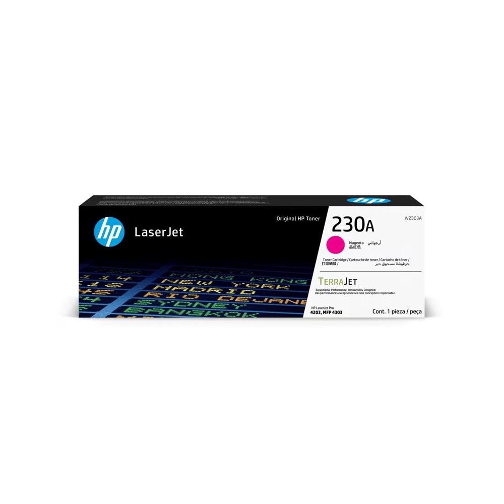 [W2303A] TONER HPINC 230A MAGENTA LASERJET 4203/4303 2000 PAG W2303A