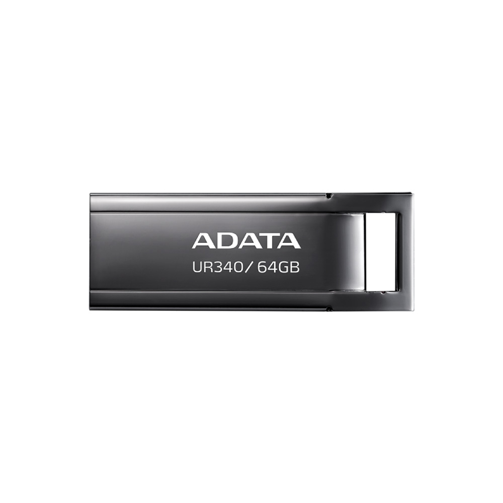 [AROY-UR340-64GBK] FLASHMEMORY/ADATA AROY UR340 64GB USB 3.2 GEN1 METALICO NEGRO