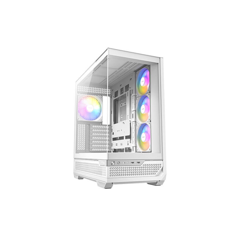 [C7WHITE] CASE ANTEC/C7 ARGB WHITE 3X120MM ARGB REVERSE 1X140MM ARGB UN REAR