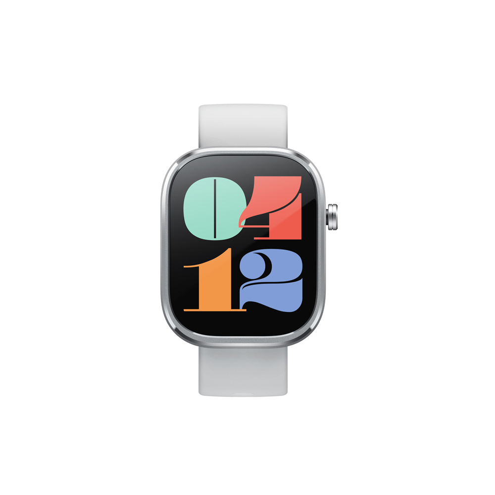 [XPAW021PLATA] TA SMARTWATCH MIBRO/C4 PLATA BT 5.3 LLAMADAS 2.01 TFT 2ATM 100 MODOS ANDROID Y IOS