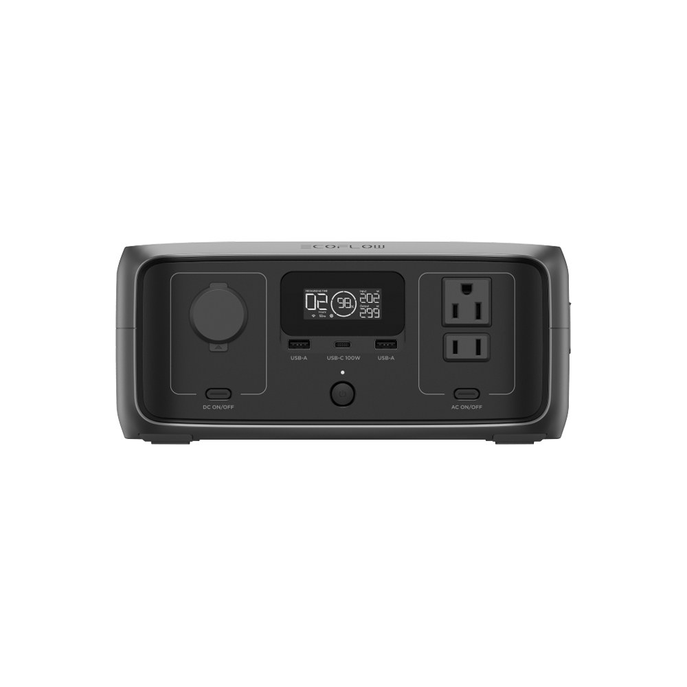 [EFRIVER3] ESTACION ECOFLOW/ESTACION ECOFLOW RIVER 3 / 245WH / 300W /2 TOMAS / USB-A / USB-C / BAT. LITIO