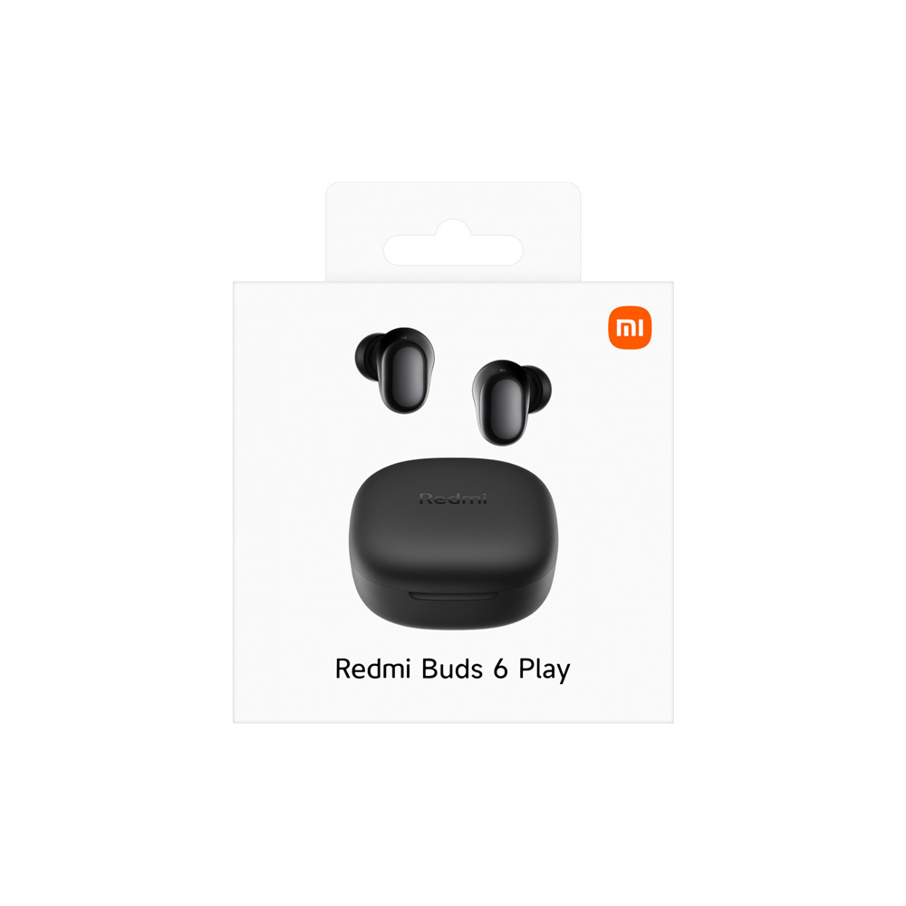[BHR8776GL] AUDIO XIAOMI/REDMI BUDS 6 PLAY ANUL. RUIDO /36 H. /BT 5.4 /IPX4 /COLOR NEGRO