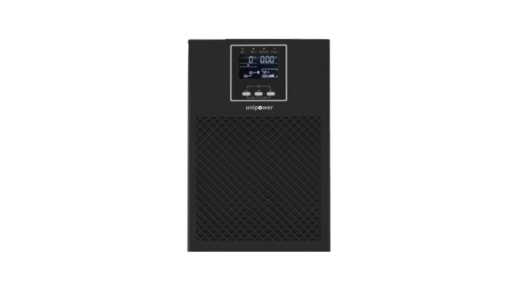 [UPSO11-1T#] UPS UNIPOWER/UPSO11-1T ONLINE 1KVA /1KW TORRE UPS CON 2 BATERIAS 12V9AH 120V 60HZ/4 TOM